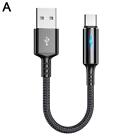 Usb To Type C Charger Cable Short Data Cable Fast Charging New Au Lead Data U3u2