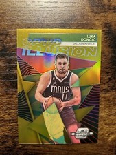 2022-23 LUKA DONCIC Panini Contenders Optic #5 Optic Illusion Gold /10