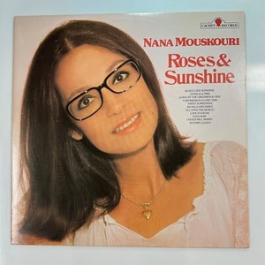Roses & Sunshine LP Record Vinyl Nana Mouskouri Cachet 3000 - Picture 1 of 4