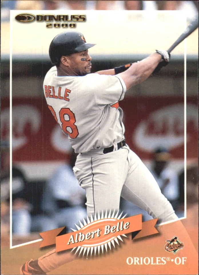 2001 Donruss 2000 Retro #12 Albert Belle Card - Image 1 of 2