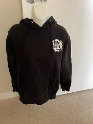 DRAGON BALL Z женщин размер маленький черный пуловер толстовка с капюшоном  - Изображение 1 из 4
