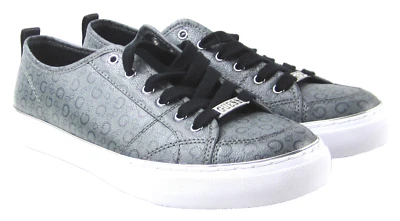 Guess Kirkwell Para Mujer Gris Moda Tenis Metal Logo Zapatos Talla 11 M Nuevo Foto 1 de 4