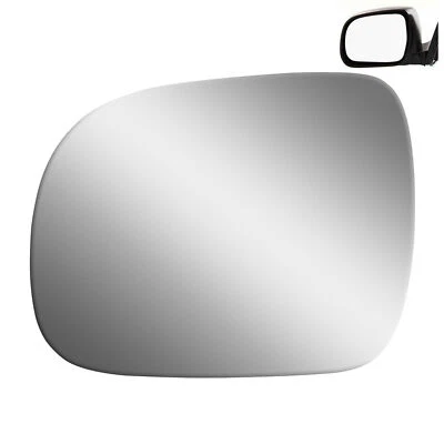 Espelho de vidro ajuste 2007 2008 2009 Lexus RX350 driver lado esquerdo LH substituição plana - Imagem 1 de 4