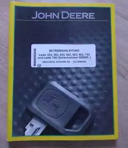 John Deere Frontlader 533 583 633 653 663 683 753 746 Bedienungsanleitung - Bild 1 von 1