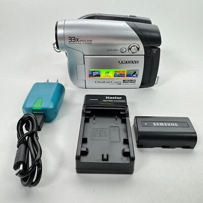 Samsung HandyCam Camcorder VP-DC161 PAL DVD Works - Image 1 of 4