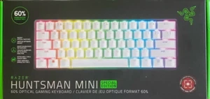 razer huntsman mini white limited edition 60% fast swap mechanical keyboard - Picture 1 of 1