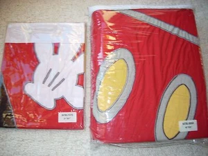 Disney Mickey Mouse Body Parts Twin Duvet Cotton cover and pillow Sham - Picture 1 of 11