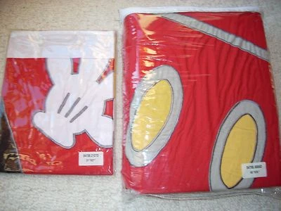 Disney Mickey Mouse Body Parts Twin Duvet Cotton cover and pillow Sham - Image 1 of 4