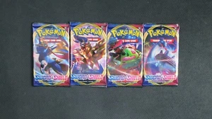 4x BOOSTER PACKS Pokemon Sword & Shield Base Set Full Art Set - Picture 1 of 1