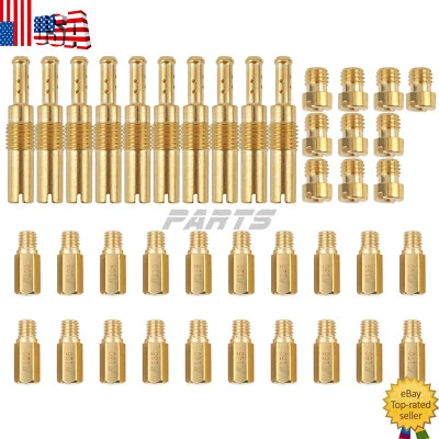 Para PWK 28mm-42mm Keihin OKO Carburador Chorros Principales Chorros Lentos / Kit de Chorro Piloto Foto 1 de 4