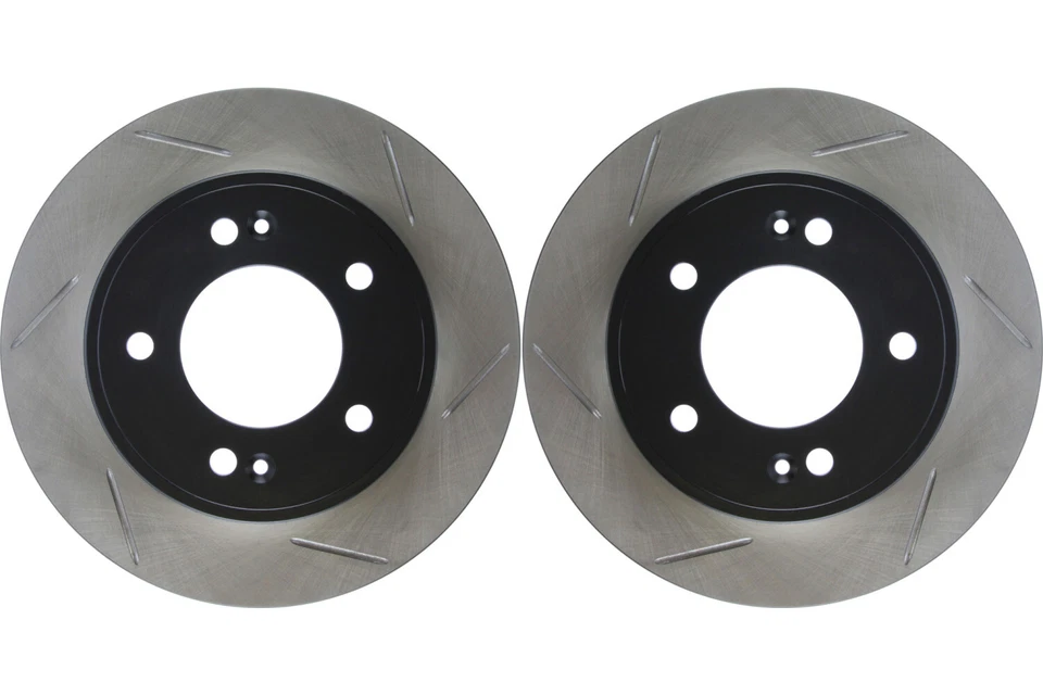 Par de rotores de freno de disco Stoptech trasero para Hyundai Elantra 2011-2020 (45141) Foto 1 de 4