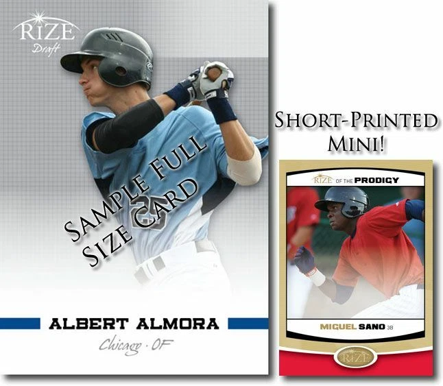 MIGUEL SANO 2012 Rize Draft Rookie MINI GOLD Paragon PRODIGY RC #/100 - Image 1 of 1