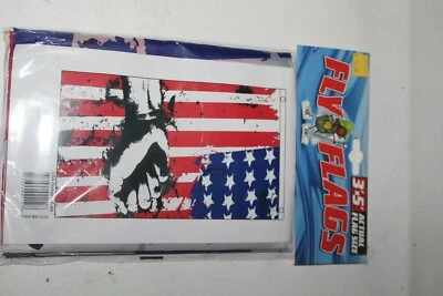 USA Peace Fist Fly Flag 3' x 5' - Image 1 of 2