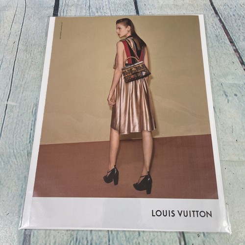 LOUIS VUITTON（LV） Abito sexy donna gambe 2018 tacco stampa Louis Vuitton pubblicità poster promo rivista pg