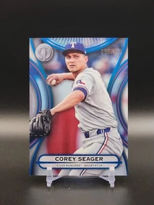 Corey Seager 2025 Topps Tribute Blue /150 Texas Rangers - Picture 1 of 2