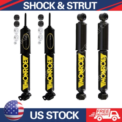 Amortiguadores delanteros traseros 4x Monroe para Chevrolet Corvette 1984 1985 1986 1987 Foto 1 de 4