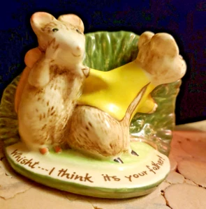 Kitty MacBride, GUILTY SWEATHEARTS, Studio Pottery Mice Figurine,Beswick England - Picture 1 of 5