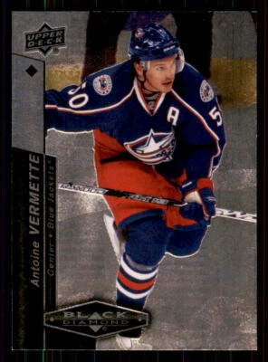 2010-11 Upper Deck Black Diamond #48 Antoine Vermette Columbus Blue Jackets - Image 1 of 2