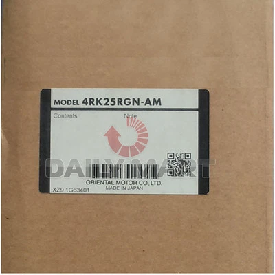 MOTOR DE CONTROL DE VELOCIDAD DE FRENO MAGNÉTICO CA reversible ORIENTAL 4RK25RGN-AM 50/60HZ Foto 1 de 3