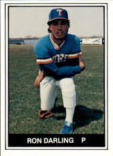 1982 Tidewater Tides TCMA 13 Ron Darling Millbury Massachusetts MA Baseball Card