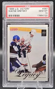 1999-00 Upper Deck Victory #397 Wayne Gretzky PSA 10 - Picture 1 of 2