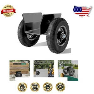 Industrial Steel Panel Dolly - 700 lbs Load Capacity with Robust 8" Wheels - Picture 1 of 9