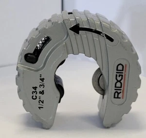 Rigid C34 1/2 to 3/4 Tube Cutting Wheel for Close Quarters - Picture 1 of 2