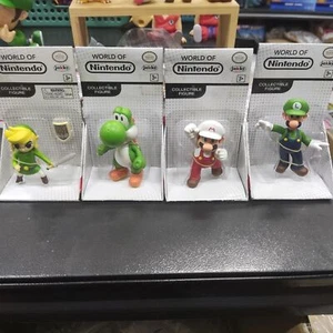 WORLD OF Collectible Action Figures Mario Luigi Link Model statues - Picture 1 of 28