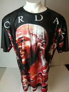 Michael Jordan shiny new shirt. Front/Back are same. 3XL, Not Big & Tall.     B7 - Picture 1 of 7