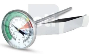 Milchaufschäum Thermometer ETI Kaffee 45 mm Zifferblatt Barista Latte Thermometer - Bild 1 von 4