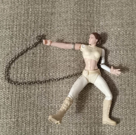 STAR WARS ATTACK OF THE CLONES PADME AMIDALA ARENA ESCAPE LOOSE FIGURE! L27 Cover