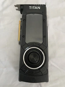 NVIDIA GEFORCE GTX TITAN X 12GB GDDR5 12G-P4-2990-KR Graphics Card Deep Learning - Picture 1 of 5