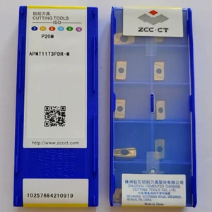 10pcs APMT11T3PDR-M P20M ZCC.CT CNC blade Carbide Inserts Original - Picture 1 of 3