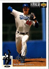 1994 Collector's Choice Kevin Gross #394 Los Angeles Dodgers