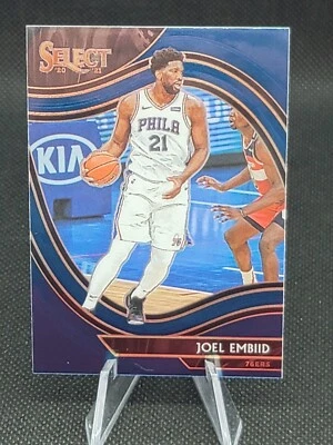 2020-21 PANINI NBA SELECT JOEL EMBIID COURTSIDE Blue Retail - Image 1 of 2