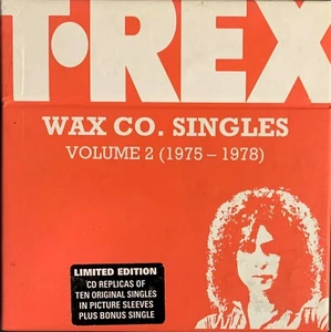 T-Rex- Wax Co. Singles Volume 2 (1975- 1978)- 11 CD Box Set- Like New - Picture 1 of 2