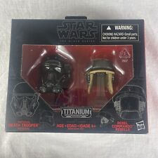 Star Wars Helmets 06 Death Trooper & Rebel Commando The Black Series Titanium