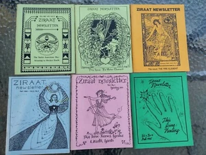 Ziraat Newsletter, Lot Of 6 Issues. Vintage New Age - Foto 1 di 5