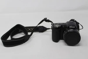 BLACK Nikon COOLPIX L110 12.1MP Digital Camera Tested Working - Picture 1 of 17