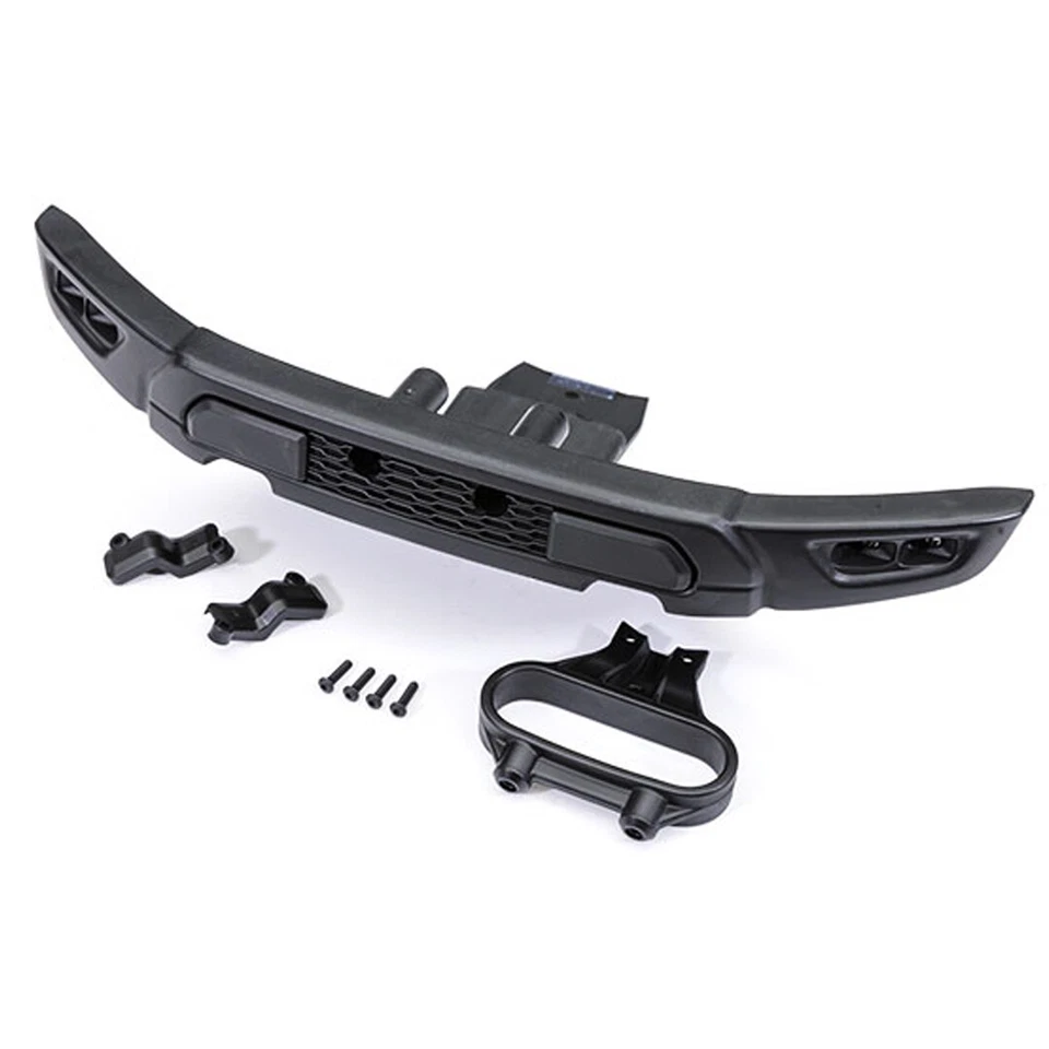 Traxxas 10151 - Front Bumper w/ Mount L&R Light Covers & Screws