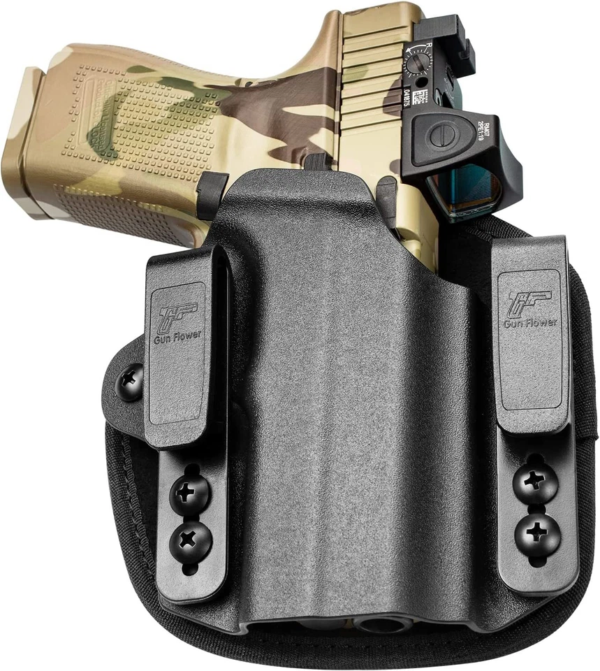 Universal Hybrid Kydex&Nylon Holster for Pistols Fits Glock,M&P Shield,Taurus - Image 1 of 4