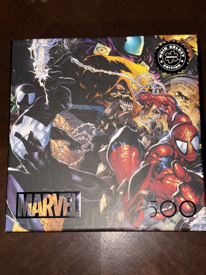 Marvel Puzzle Collection 500 Piezas Spider-Man Avengers Buffalo Foto 1 de 4