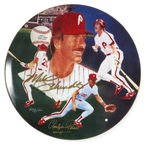 Mike Schmidt Signed Autographed Collector's Plate 500HR Paluso JSA AS84160 - Picture 1 of 5