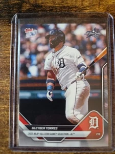 Juego de Estrellas Topps Now Gleyber Torres 2025 #ASG-GT Detroit Tigers - Imagen 1 de 2