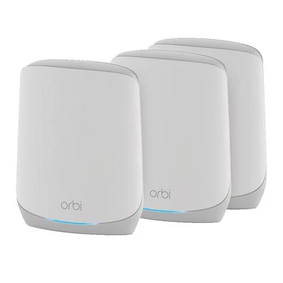 NETGEAR RBK763S-100EUS ORBI WIFI 6 TRI-BAN SYSTEM AX Mesh Wlan Set - Bild 1 von 2