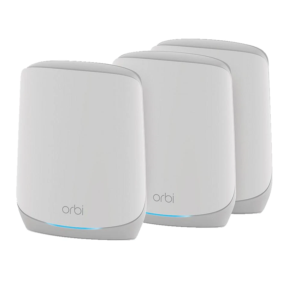 NETGEAR RBK763S-100EUS ORBI WIFI 6 TRI-BAN SYSTEM AX Mesh Wlan Set