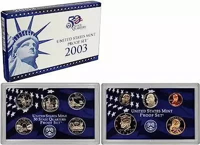 2003 Clad Proof Set - 10 Piece ($2.91 FV) - Set - Image 1 of 1