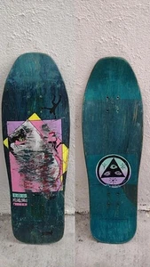 Welcome Chris Miller Faces G&S Old School Skateboard Deck PS STIX - Picture 1 of 3