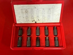 CORNWELL TOOLS USA # ATC53226 JUEGO EXTRACTOR DE TORNILLOS 10 PIEZAS  - Imagen 1 de 7