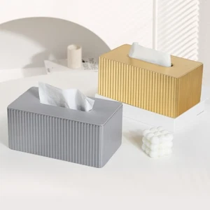 Kosmetiktücherbox Taschentuchbox, Rechteckige Tissue Box Tücherbox für Wohnzimme - Bild 1 von 45